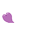 Gif animé coeur vole